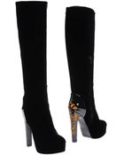Alberto Guardiani Highheeled Boots - Lyst