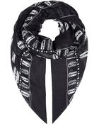 McQ by Alexander McQueen Razor Blades Modal Scarf - Lyst