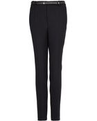 Mango Belt Suit Trousers - Lyst