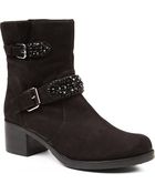 Carvela Kurt Geiger Shape Suede Boots - Lyst