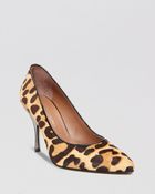 Donald J Pliner Pointed Toe Pumps - Brave Leopard High Heel - Lyst