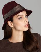 Genie By Eugenia Kim Jordan Wool Felt Fedora - Lyst