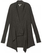 Autumn Cashmere New Cashmere Ribbed Cardigan - Lyst