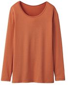Uniqlo Women Heattech Crew Neck T-Shirt (Long Sleeve) - Lyst