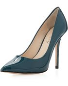 Boutique 9 Justine Patent Pump Dark Turquoise - Lyst