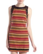 Free People Tapestry Bead Trim Dress - Lyst