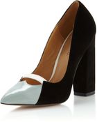 L.a.m.b. Janaye Chunky-Heel Pump - Lyst
