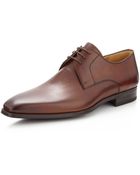 Magnanni Squaretoe Laceup Oxford Tobacco - Lyst