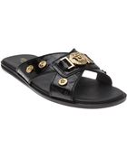 Versace Medusa Medallion Sandal - Lyst