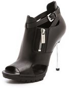 Michael Kors Emma Runway Cutout Booties - Lyst