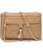 Rebecca Minkoff Mac Leather Clutch Bag - Lyst