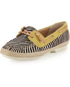 Sam Edelman Sebastian Zebra-Print Calf Hair Loafer - Lyst