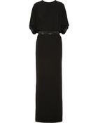 By Malene Birger Safaran Stretchcrepe Maxi Dress - Lyst