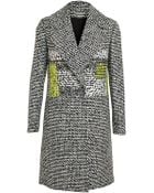 Diane von Furstenberg Nala Woven Woolblend Coat - Lyst