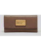 Marc By Marc Jacobs Classic Q Long Trifold Wallet - Lyst