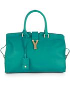 Saint Laurent Cabas Classique Y Line Top Handle Bag - Lyst