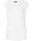 Topshop Drape Sleeveless Top - Lyst