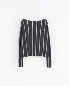 Zara Striped Sweater - Lyst