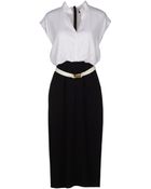 Alice + Olivia Kneelength Dress - Lyst