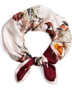 Brooks Brothers Audubon Birds Silk Square - Lyst