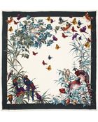 Brooks Brothers Audubon Birds Silk Square - Lyst