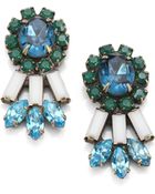 DANNIJO Faceted Earrings - Lyst