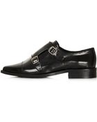 Topshop Perpignan Monk Shoes - Lyst