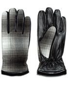 Zara Combination Leatherfaux Suede Gloves - Lyst