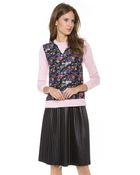 MSGM Floral Sweater - Lyst