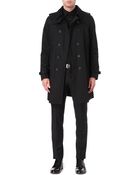 Paul Smith Double Breasted Trench Coat - Lyst
