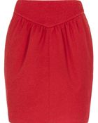 Reiss Charlene Textured Skirt - Lyst