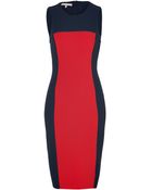 Michael Kors Midnight Stretch Wool Sheath - Lyst