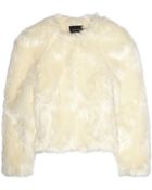 Simone Rocha Faux Fur Jacket - Lyst