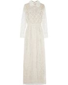Valentino Beaded Tulle Gown - Lyst