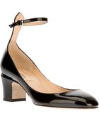 Valentino Leather Pumps - Lyst