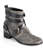 10 Crosby Derek Lam Coleen Calf Hair Ankle Boots - Lyst