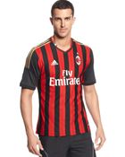 Adidas Ac Milan Jersey - Lyst