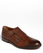 Johnston & Murphy Clayton Double Monk Slipon - Lyst