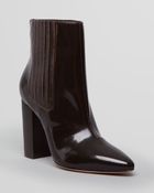 Pour La Victoire Pointed Toe Booties Lizette High Heel - Lyst