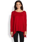 DKNY Merino Wool Trapeze Pullover - Lyst