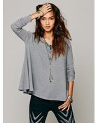 Free People Rockabilly Raglan Solid - Lyst