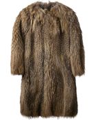 Meteo By Yves Salomon Fur Coat - Lyst