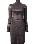 Missoni Roll Neck Dress - Lyst