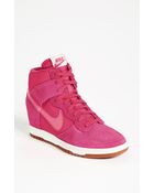 Nike Dunk Sky Hi Wedge Sneaker - Lyst