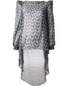 Thomas Wylde Printed Blouse - Lyst