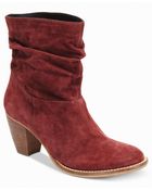 Steven By Steve Madden Welded Mid Heel Booties - Lyst