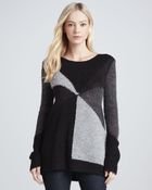 Alice + Olivia Elsa Colorblock Long Sweater Alice Olivia - Lyst