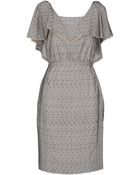 Fendi Knee-Length Dress - Lyst