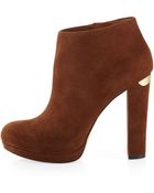 MICHAEL Michael Kors Haven Bootie - Lyst
