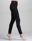Spanx Firming Twill Leggings - Lyst